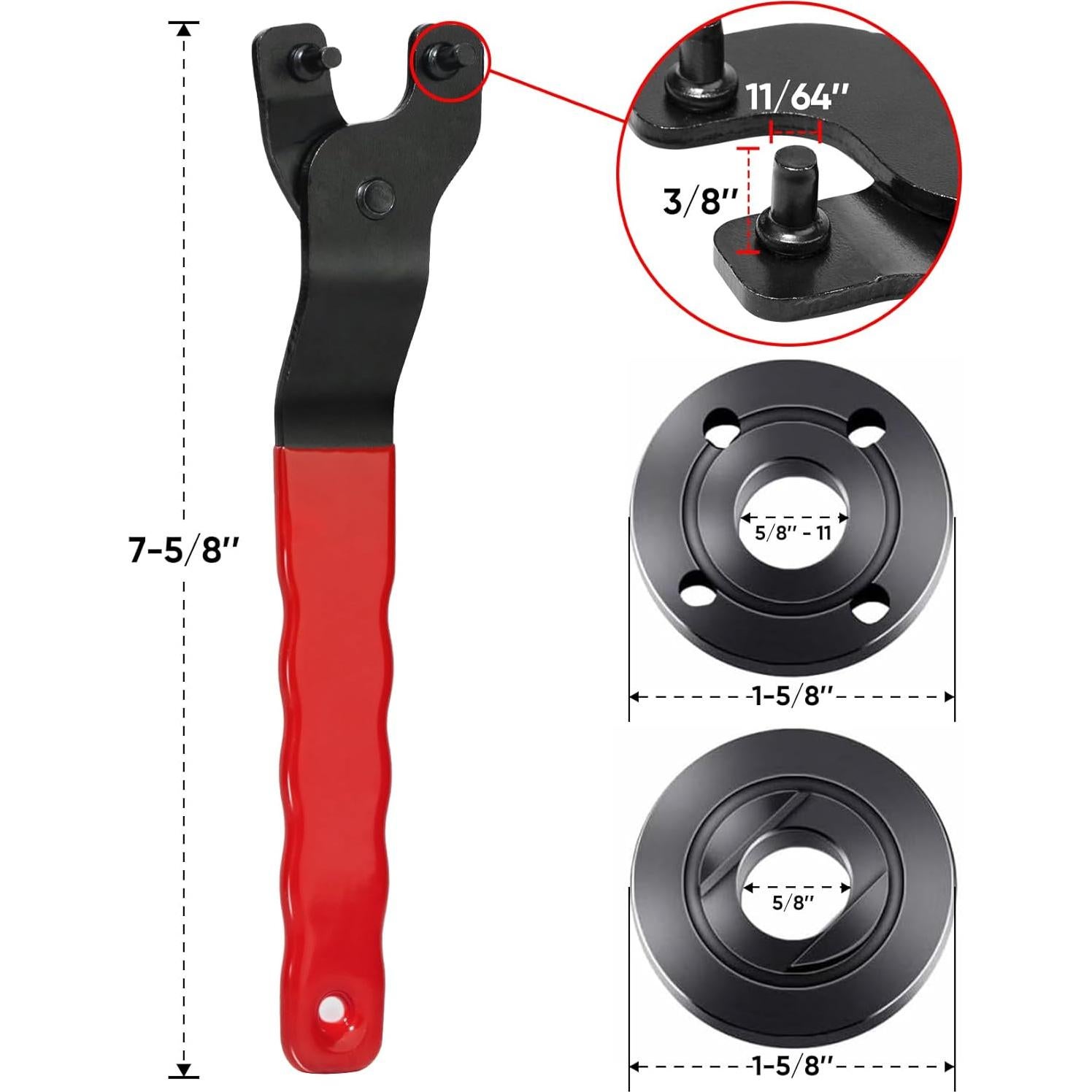 Kit Herramientas Amoladora Angular SHALL 6 Piezas 0,40 kg
