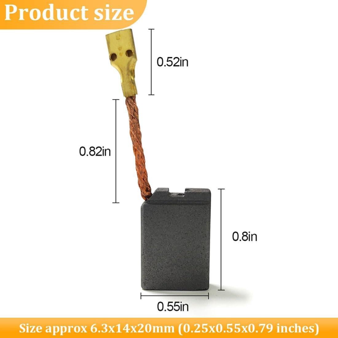 Cepillo de Carbón Guweta 402874-07 para Amoladora Angular