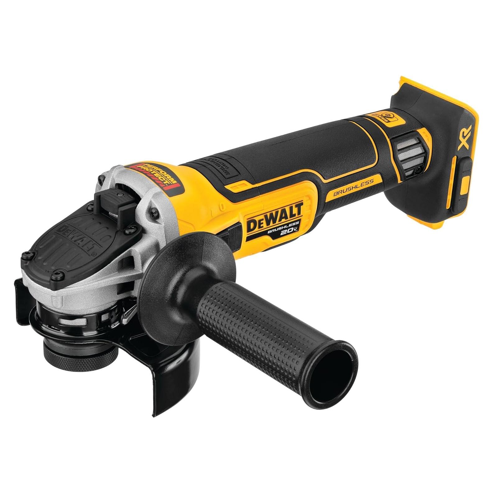 Amoladora Angular DEWALT 20V MAX DCG405B 4.5" con Freno