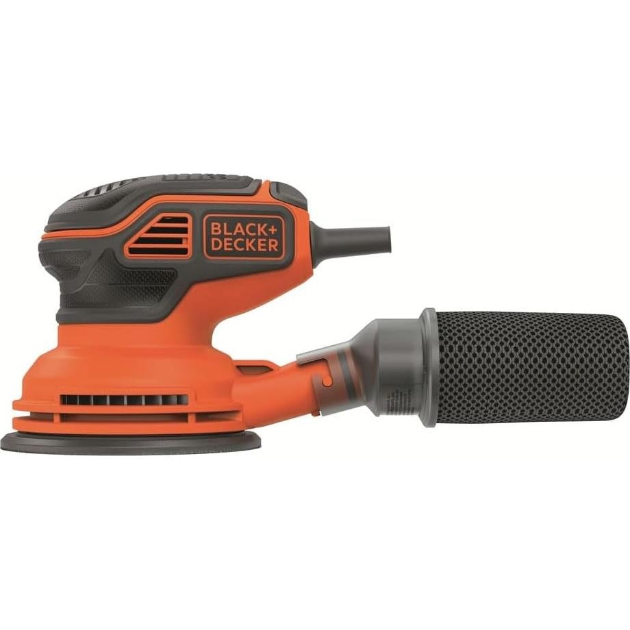 Lijadora Orbital BLACK+DECKER BDERO600 1.28 kg con Cable