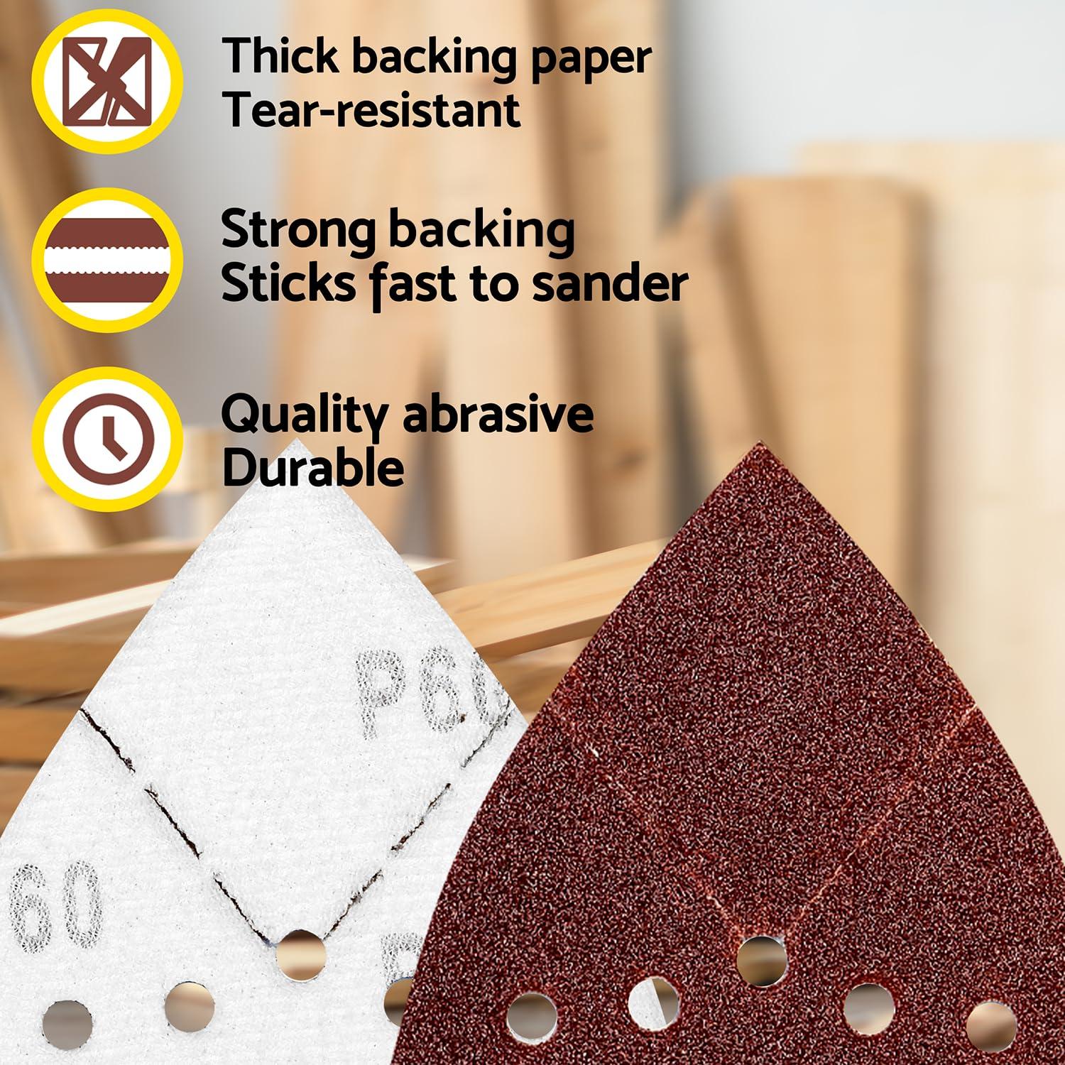 Almohadillas de Lijado S&F 60-220 Grano para Lijadora Mouse