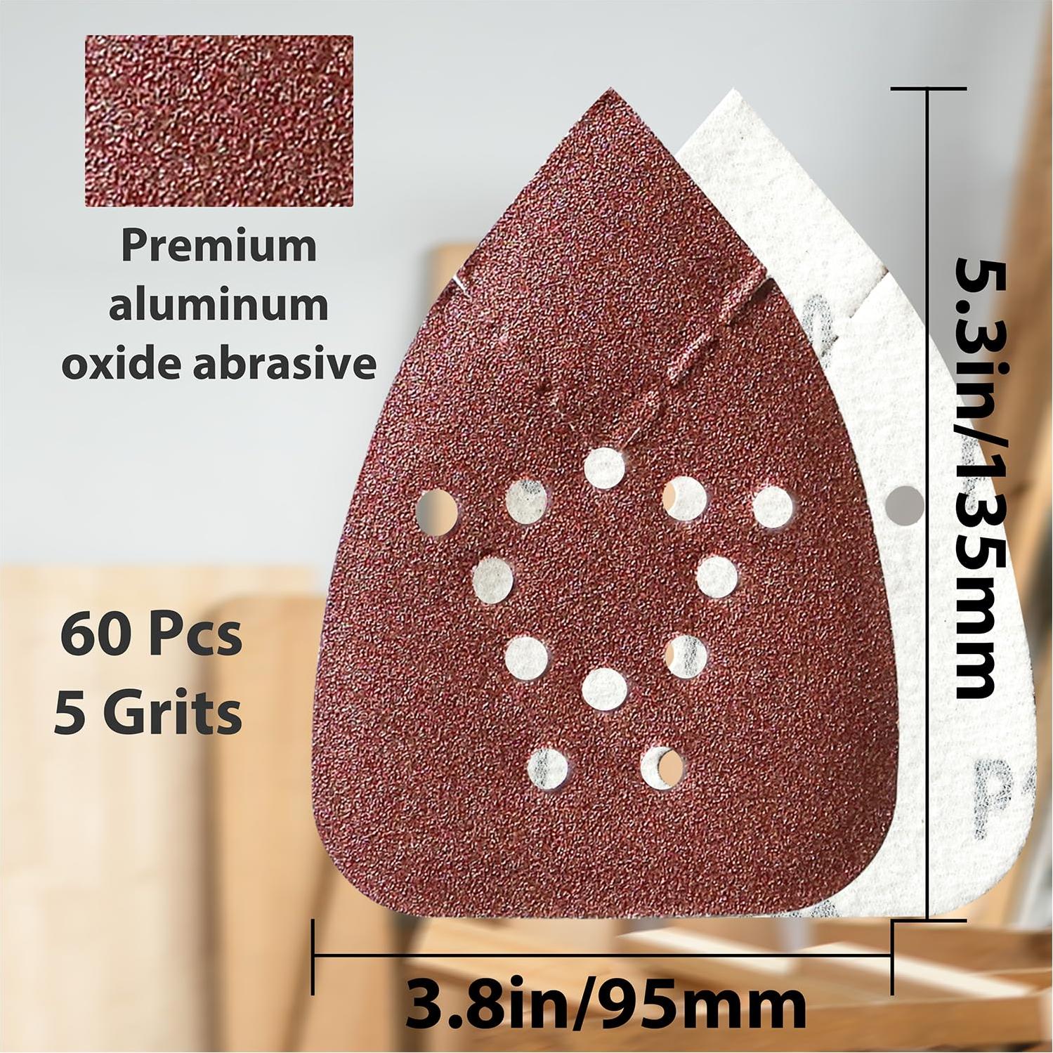 Almohadillas de Lijado S&F 60-220 Grano para Lijadora Mouse