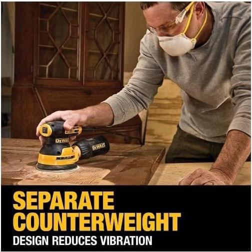 Lijadora Orbital DEWALT DWE6423, 5" Velocidad Variable