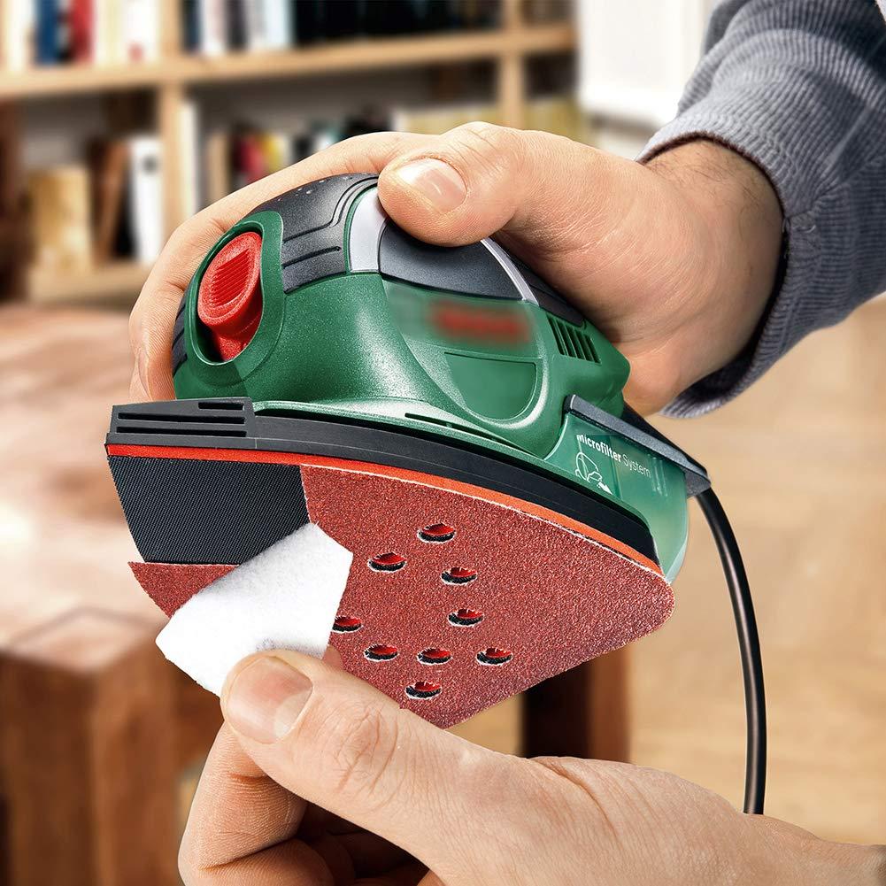 Hojas de Lijado LotFancy 50PCS 60-220 Grano para Black & Decker