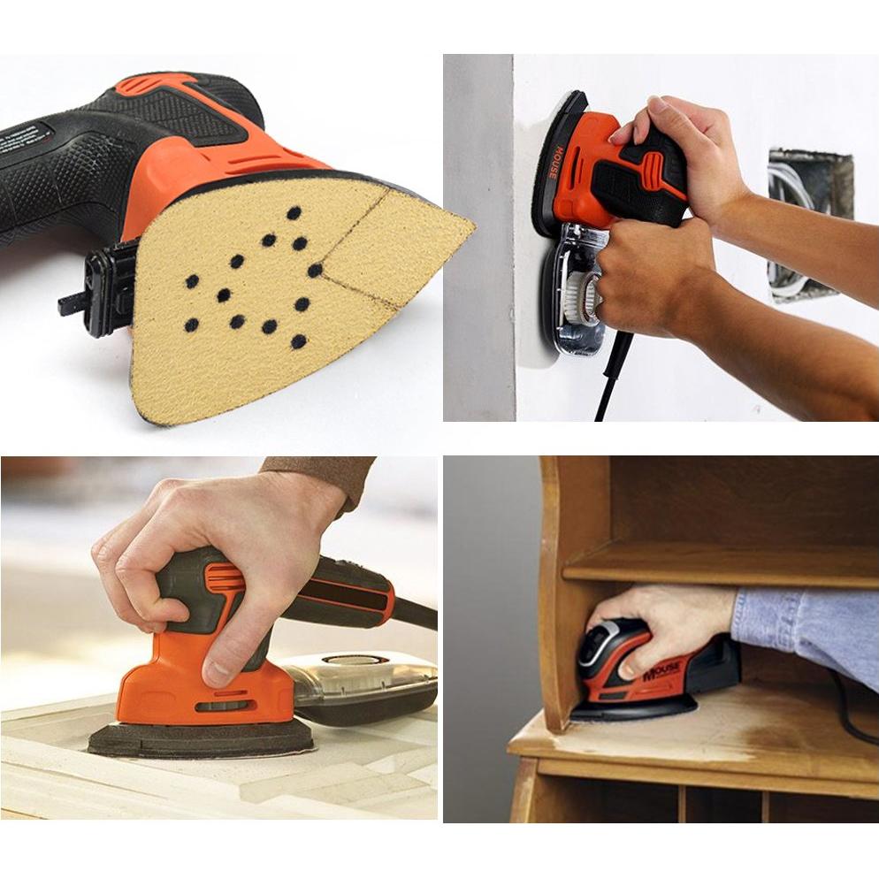 LotFancy Almohadillas de Lijado 50PCS 60-220 Grano para Lijadora