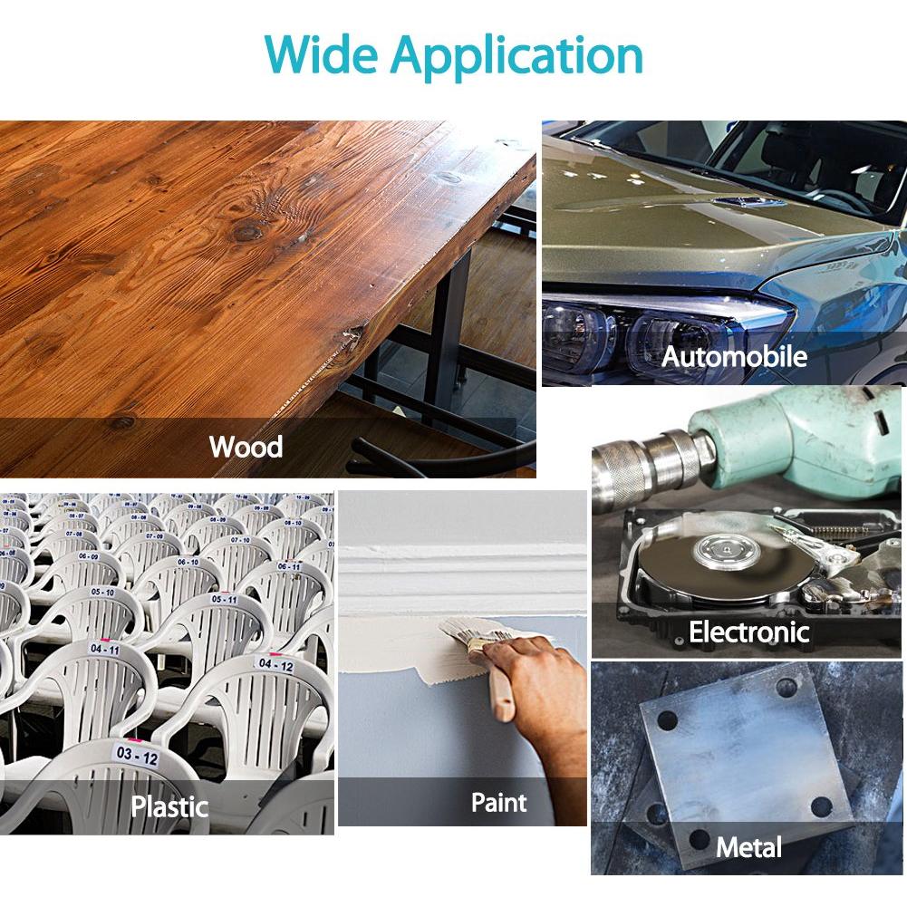 LotFancy Almohadillas de Lijado 50PCS 60-220 Grano para Lijadora