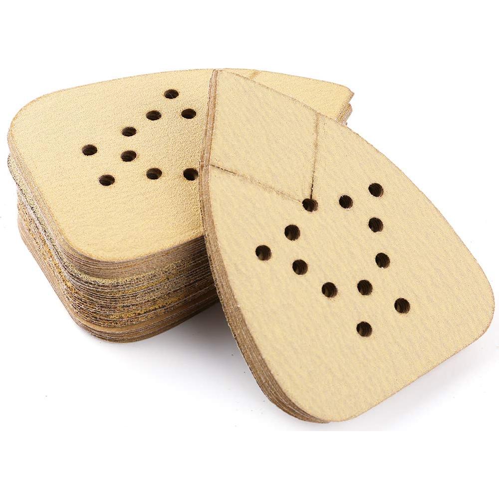 LotFancy Almohadillas de Lijado 50PCS 60-220 Grano para Lijadora