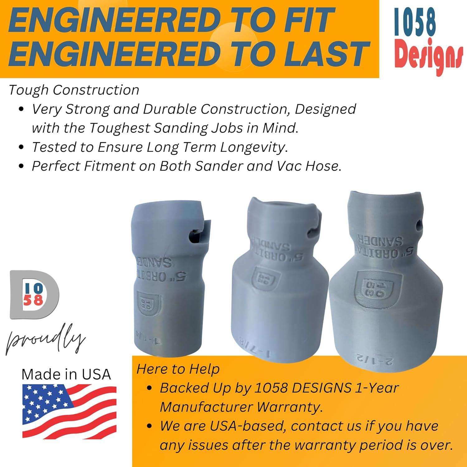 Adaptador de Manguera 1058 Designs para Lijadora BLACK+DECKER