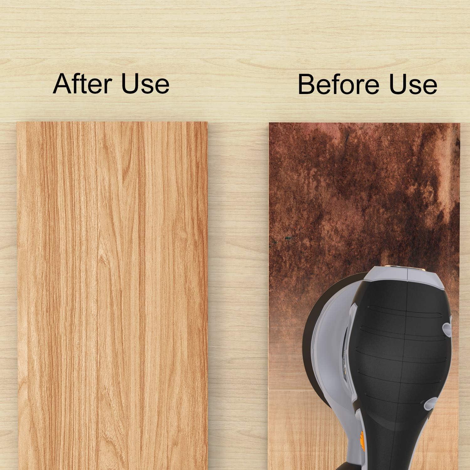 Lijadora Orbital Aleatoria Jellas 5" 13000RPM 6 Velocidades