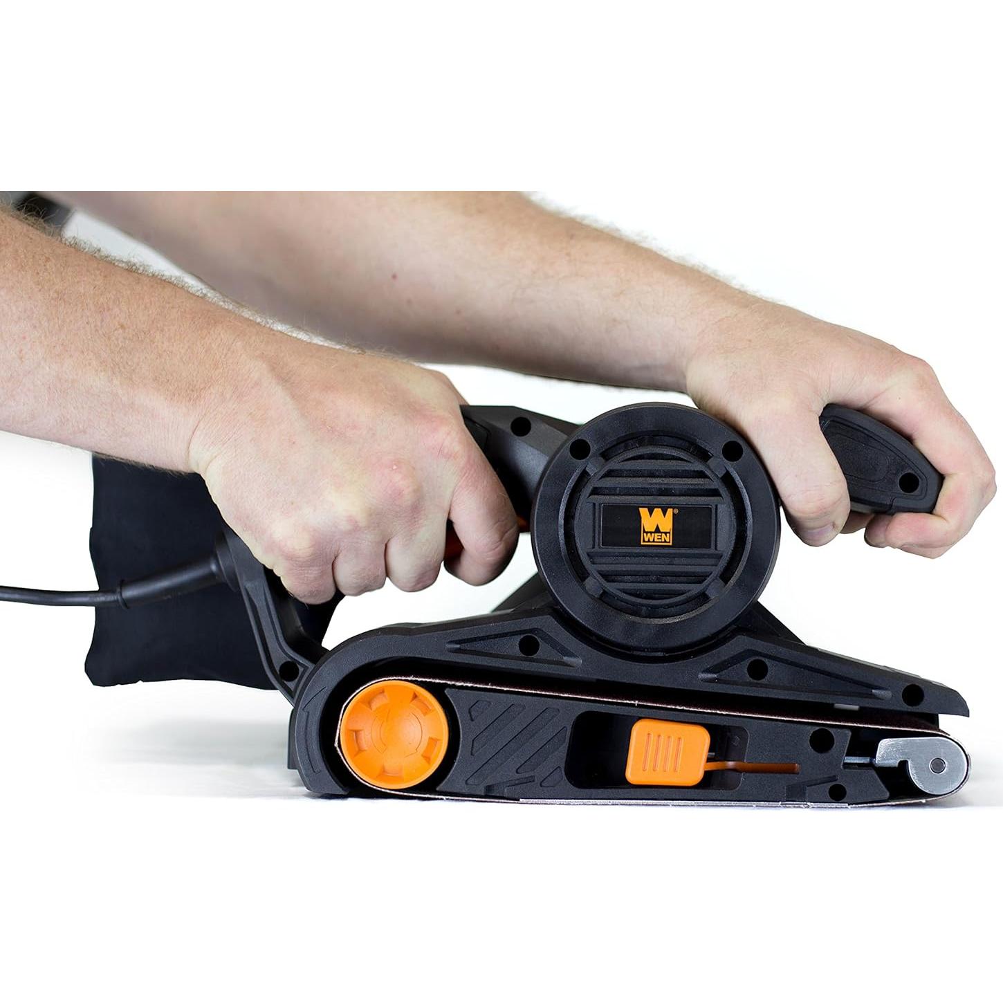 Lijadora de Banda WEN 6321 3x21" 7A con Bolsa de Polvo