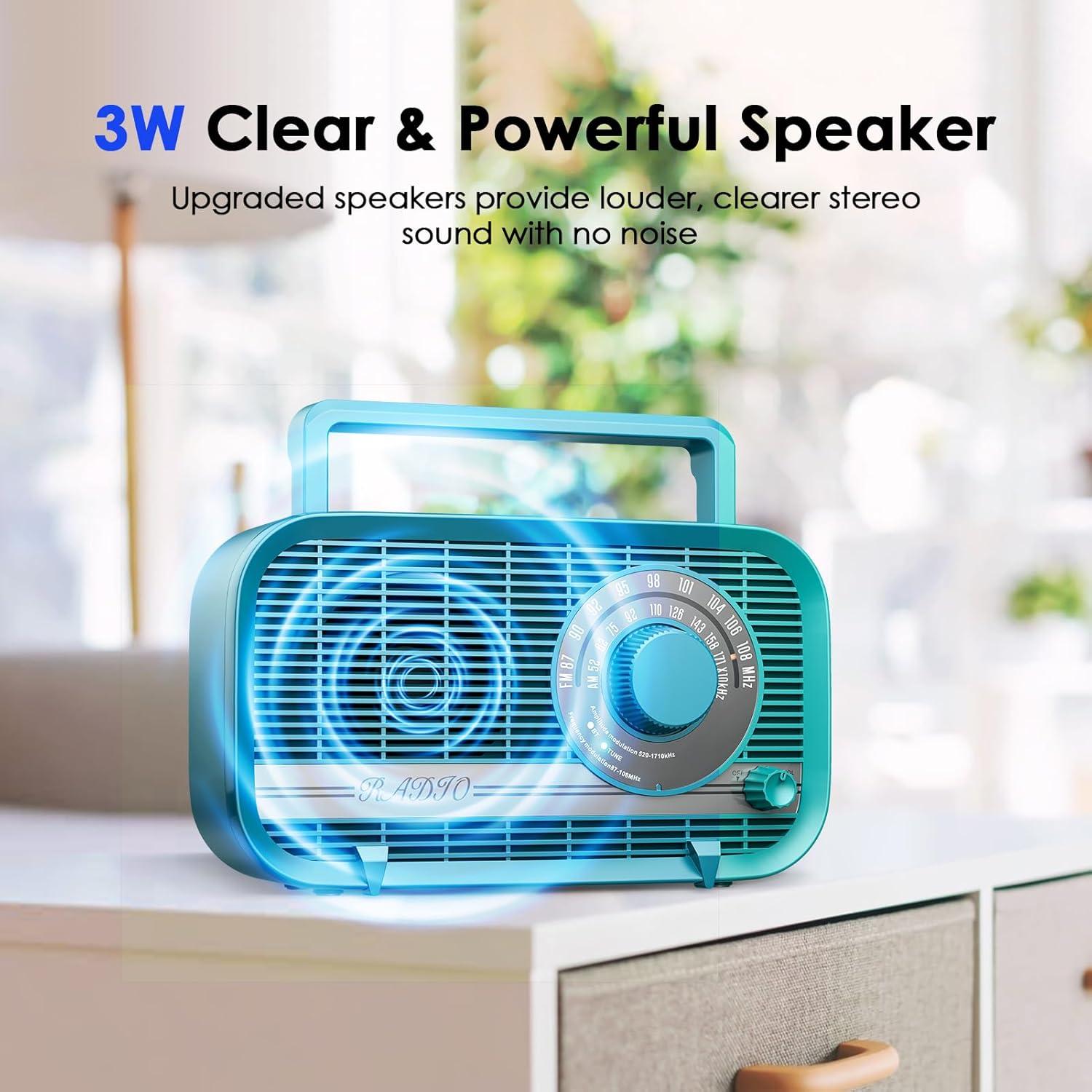 Radio portátil Bluetooth Audiocrazy AC-BT2210 Verde