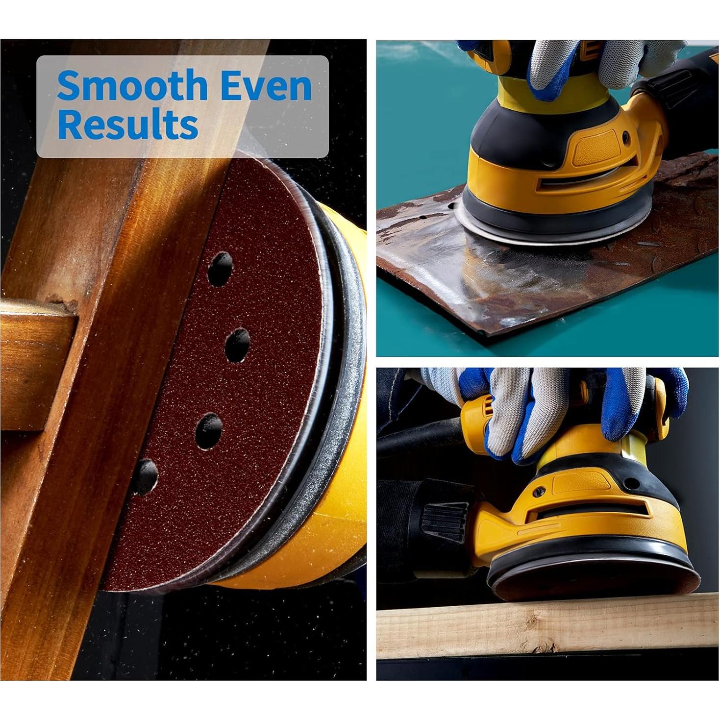 Discos de Lijado 12.7 cm MIDO Professional 72 Piezas Variadas