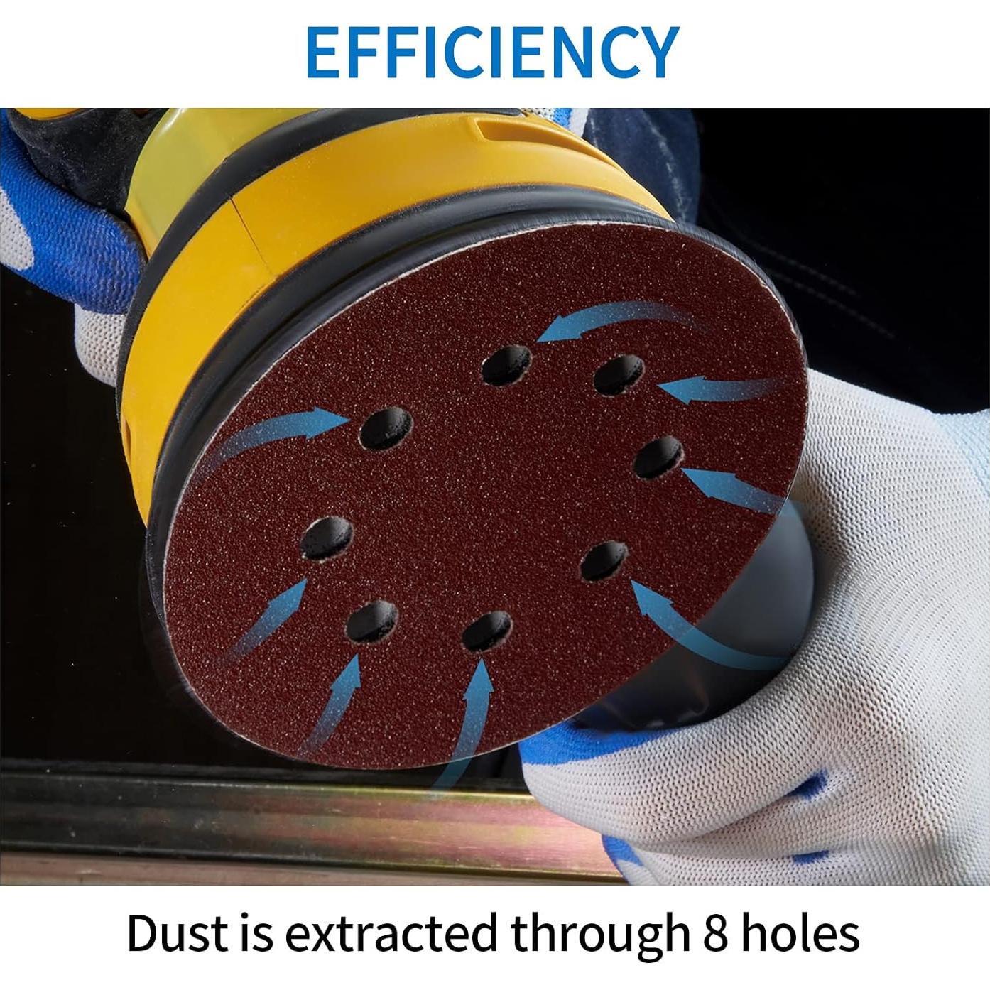 Discos de Lijado 12.7 cm MIDO Professional 72 Piezas Variadas