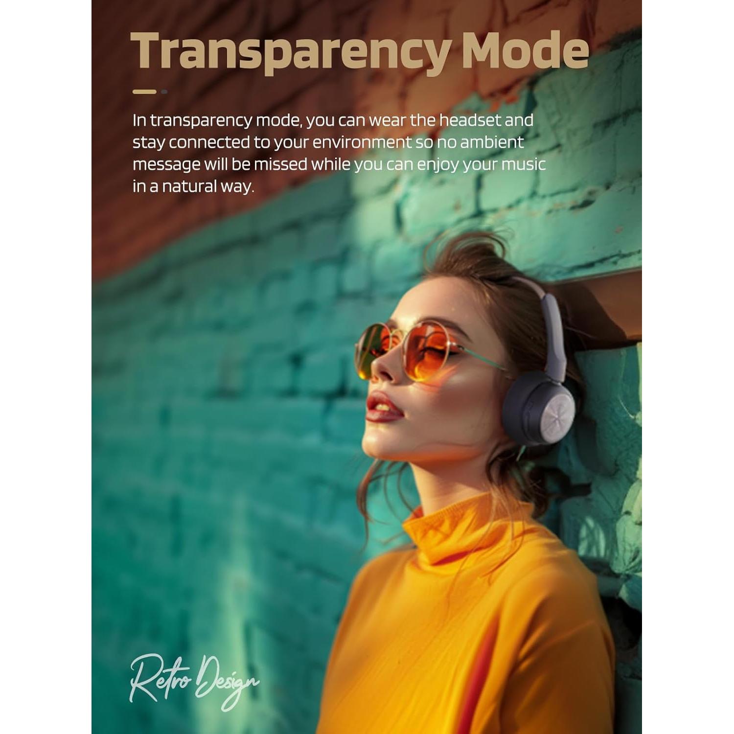 Auriculares Inalámbricos iKF-R1 Retro Bluetooth 5.4 60H