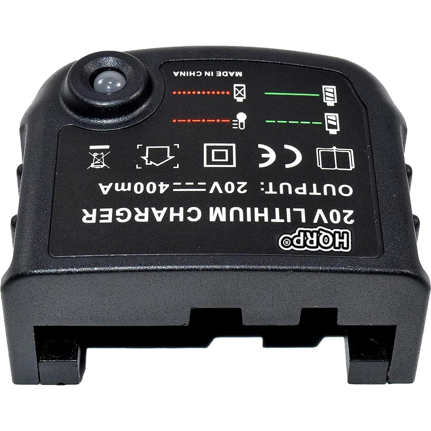 20V Li-Ion Battery Charger Compatible with Black and Decker BDCDE120C BDCDMT120 BDC120VA100 LD120CBF LD120VA Electric Drill