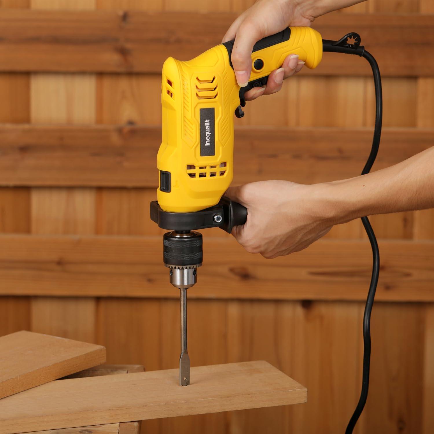 Taladro de Martillo Eléctrico Inequalit 4.5A 3000 RPM 1/2"