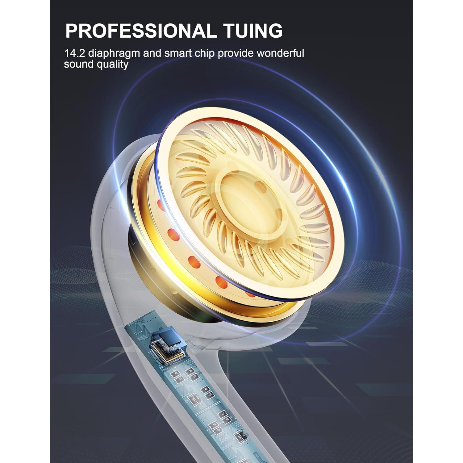 Auriculares USB C TEGDZGU TC0001 HiFi Estéreo con Micrófono