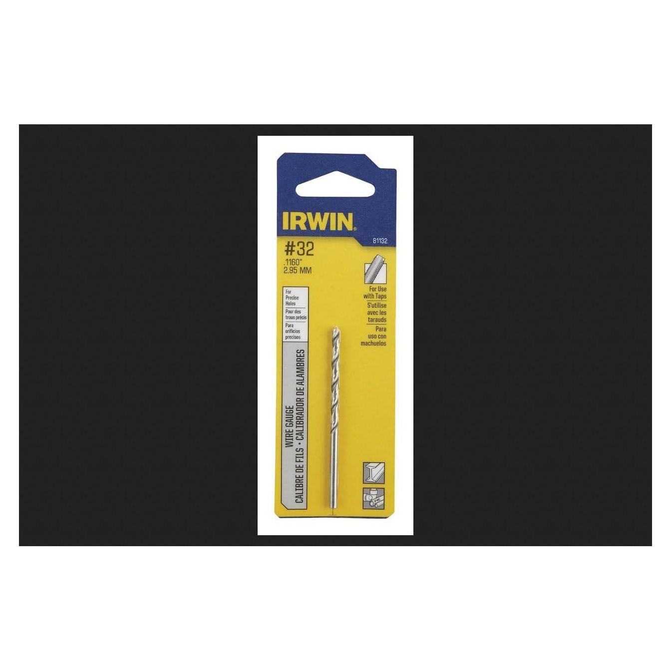 Broca Irwin #32 118° 0.32 kg para Acero y Vinilo