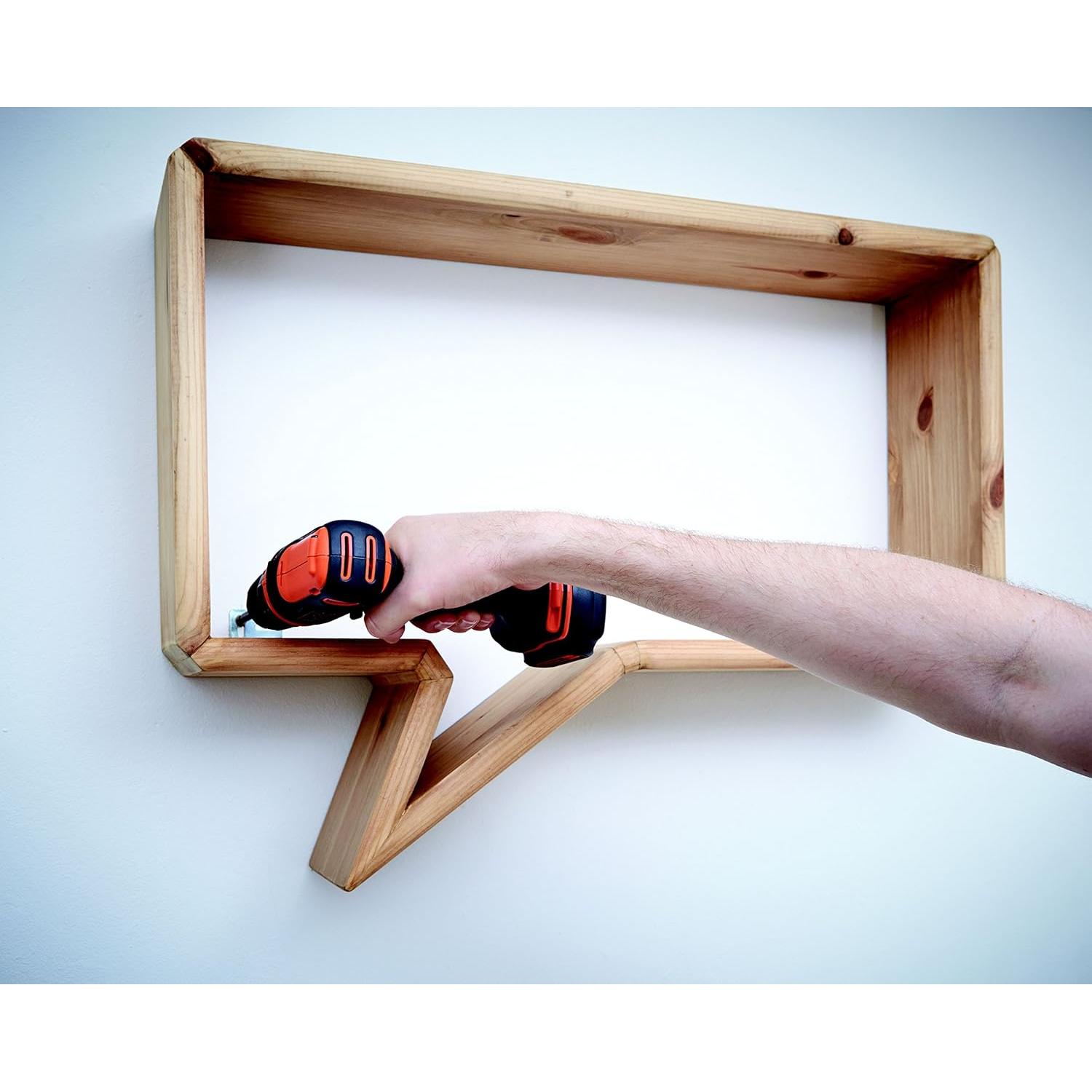 Black & Decker BDCDD12KB-QW - Taladro Atornillador 10,8V con 2 baterías 1,5Ah y maletín