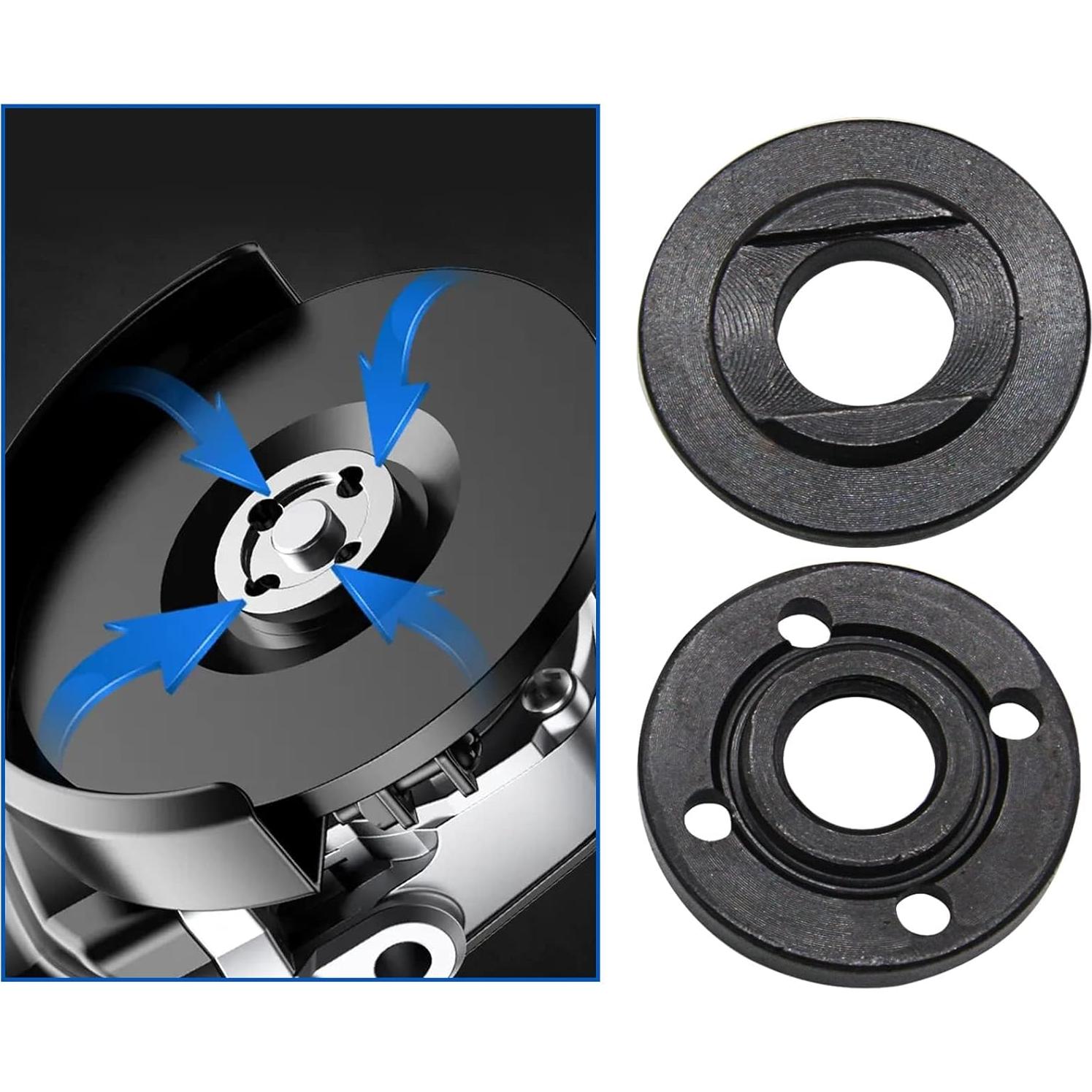 Juego de Flange y Tuerca de Bloqueo Pro-Parts para Amoladora