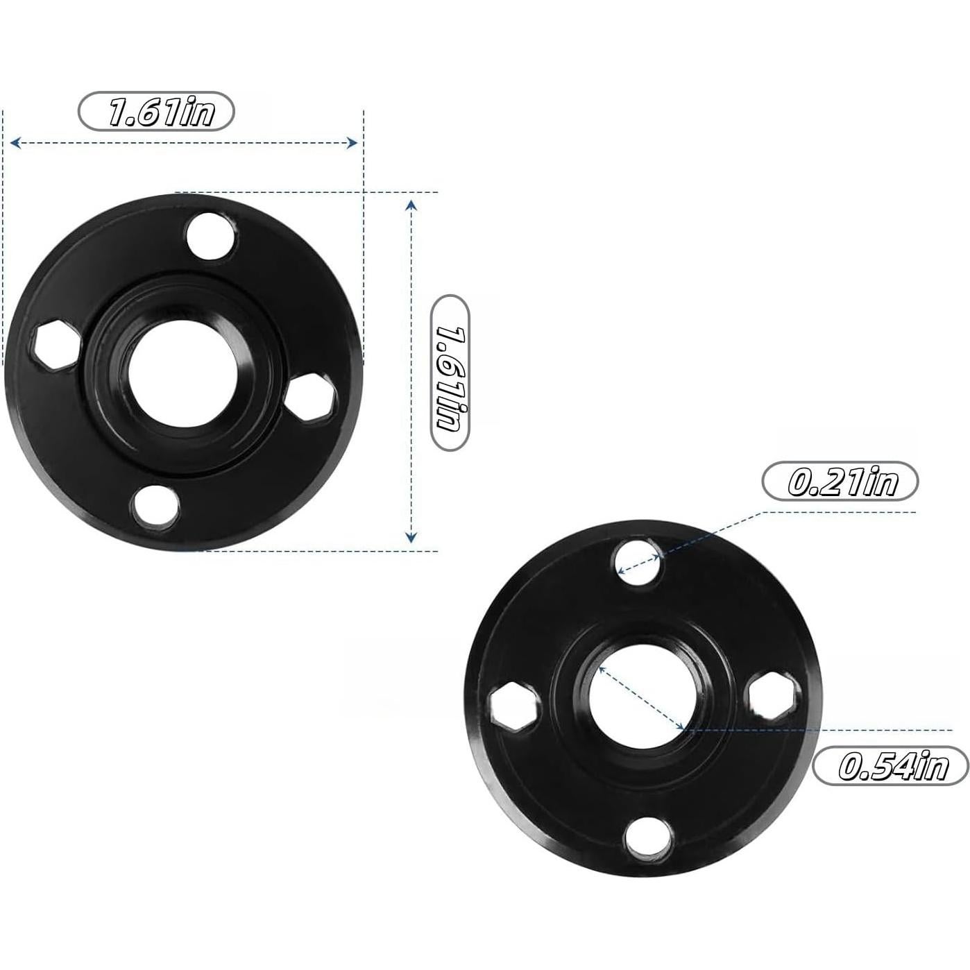 Tuerca de Flange para Amoladora Angular Koiuetua - Juego de 3