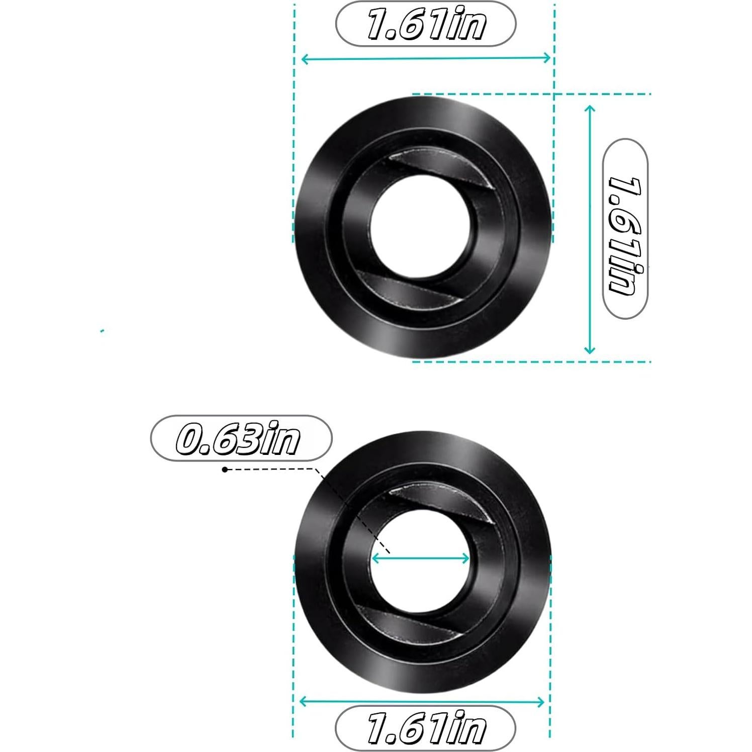 Tuerca de Flange para Amoladora Angular Koiuetua - Juego de 3