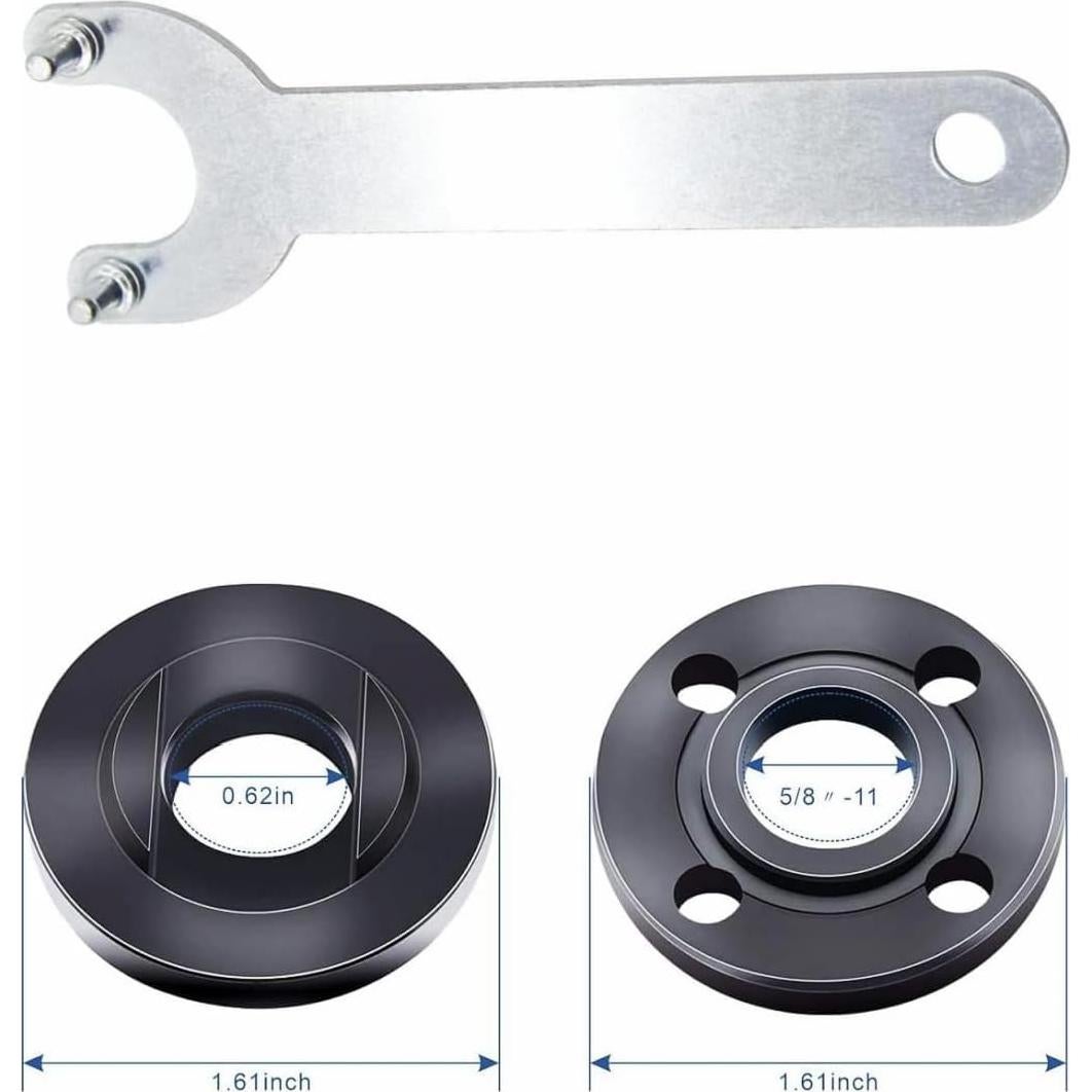 Juego de Llave y Tuercas para Amoladora Ccedviery 2+8PCS