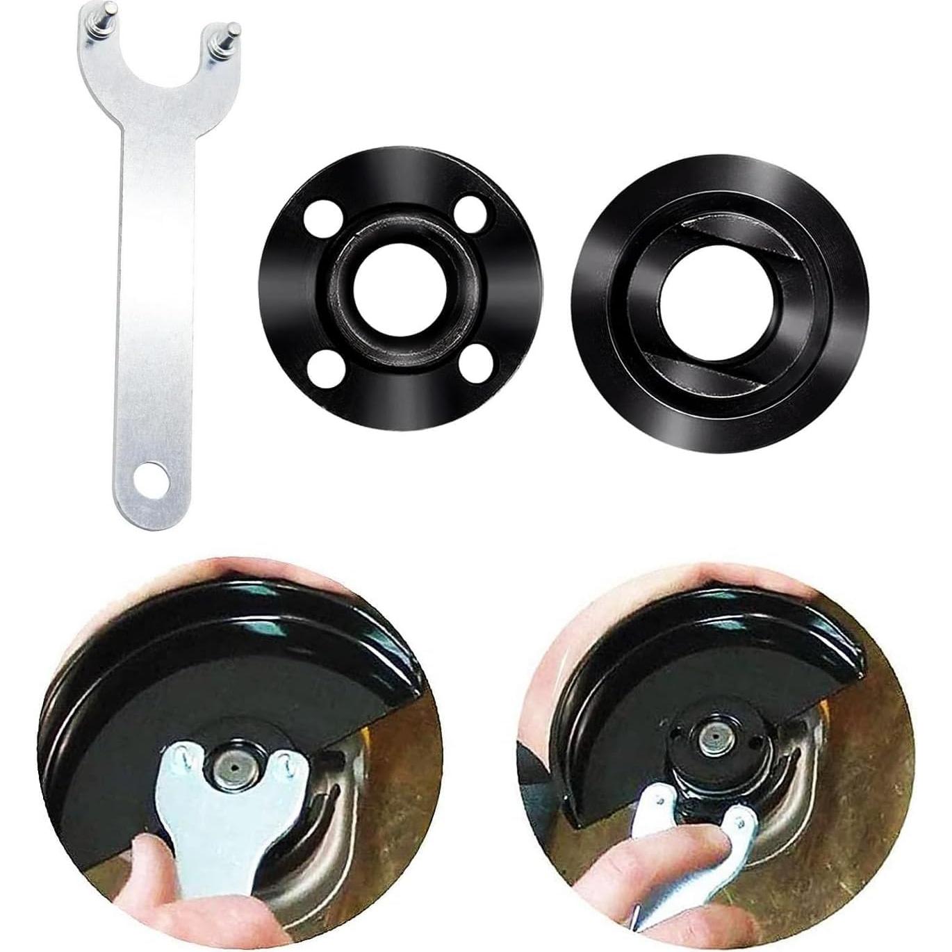 Juego de Llave y Tuercas para Amoladora Ccedviery 2+8PCS