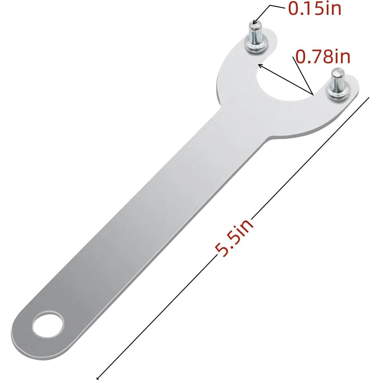 Llave de Grinda de Ángulo HHLZDHH AG452K - Paquete de 6
