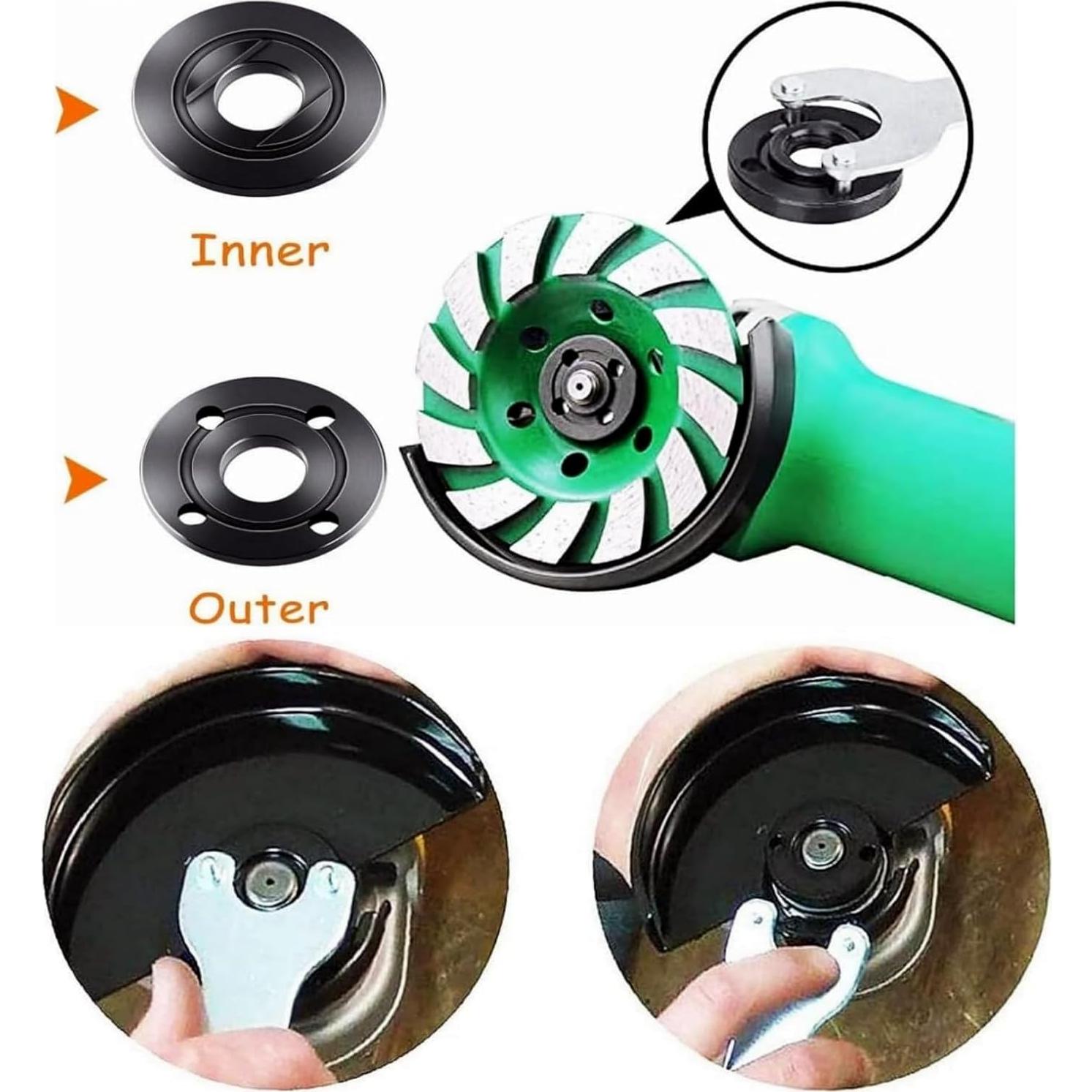 Llave de Brida Esquina TALSWIF 4.5" y 5" para Amoladora