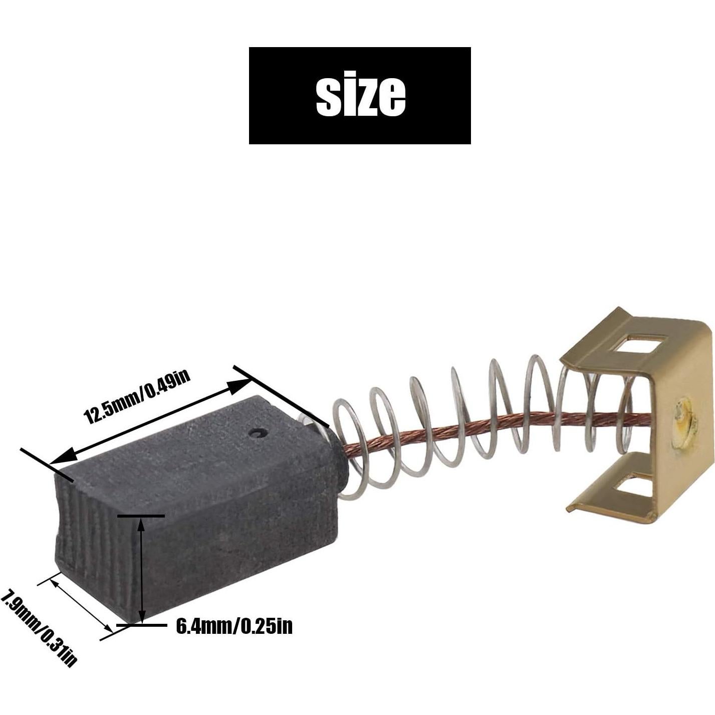 Escobillas de Carbón SING F LTD 596071-00 para Amoladora