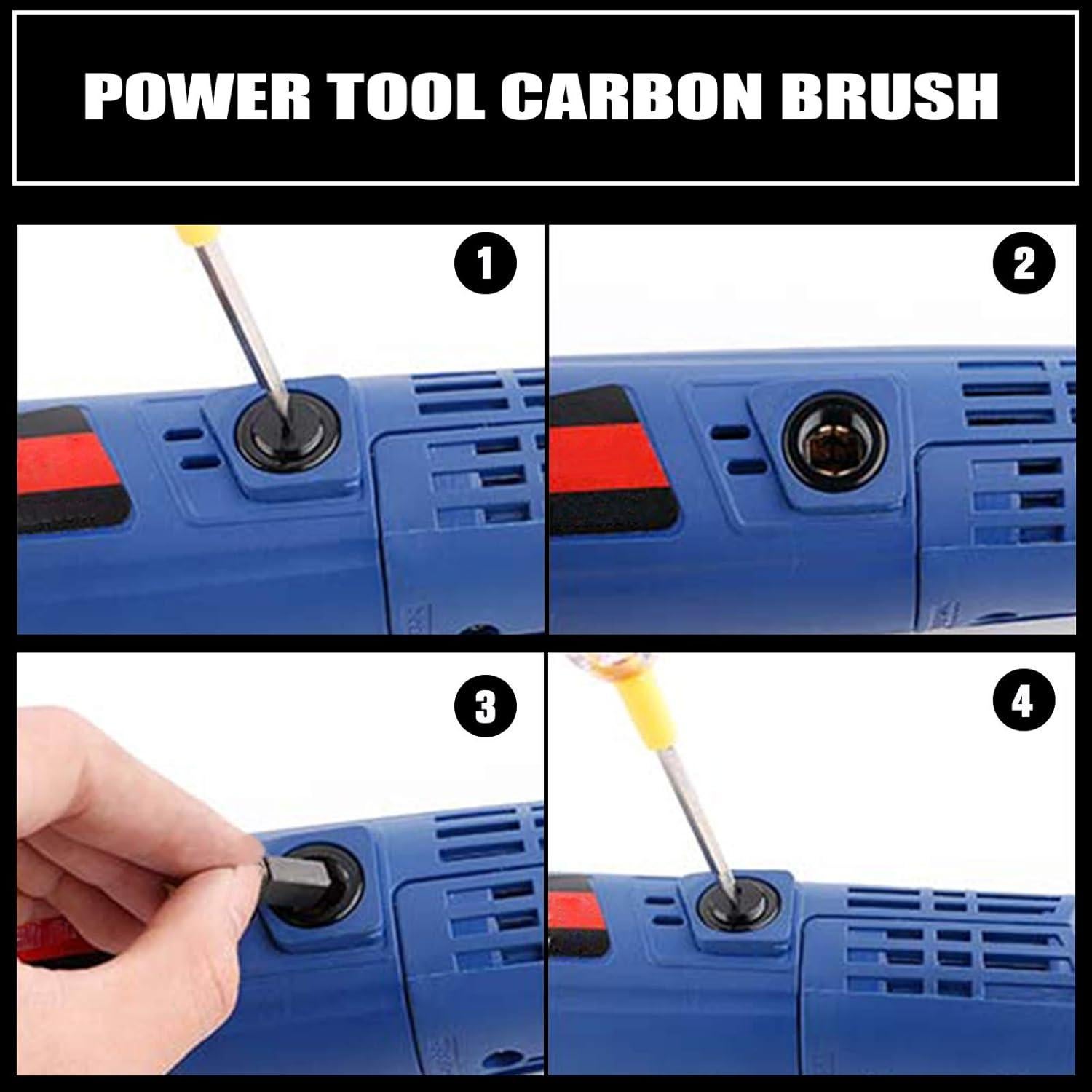 Escobillas de Carbón SING F LTD 596071-00 para Amoladora