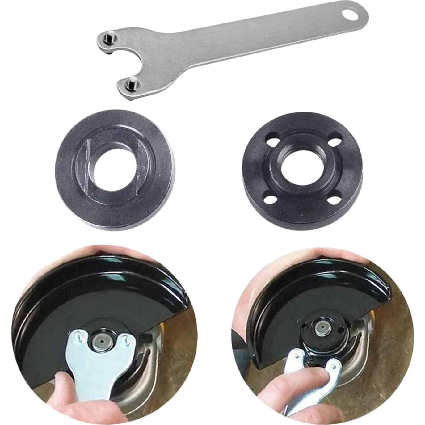 Kit de Tuercas de Bloqueo de Metal JIEOADOU para Amoladoras