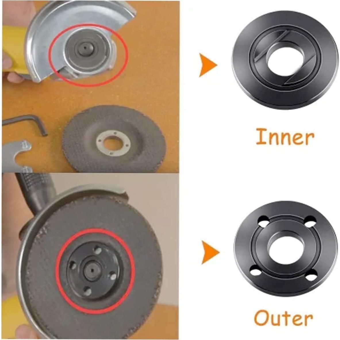 Llave de Grinda de Ángulo HB-Parts 5/8"-11 para Amoladoras