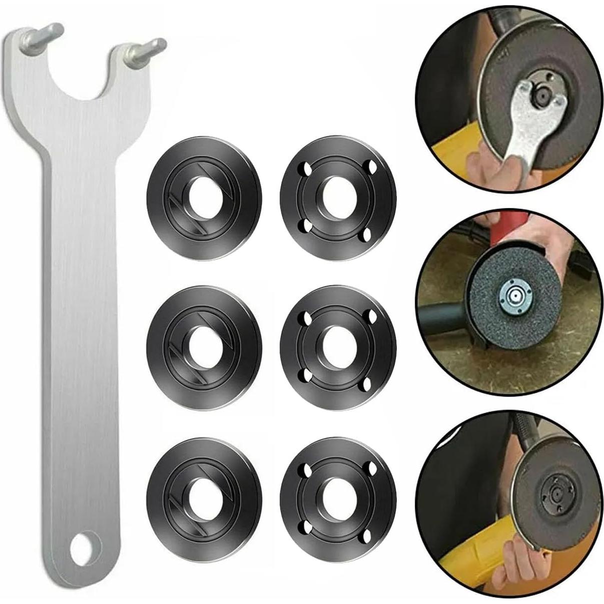 Llave de espárrago en ángulo Podoy para amoladora 0.32 kg