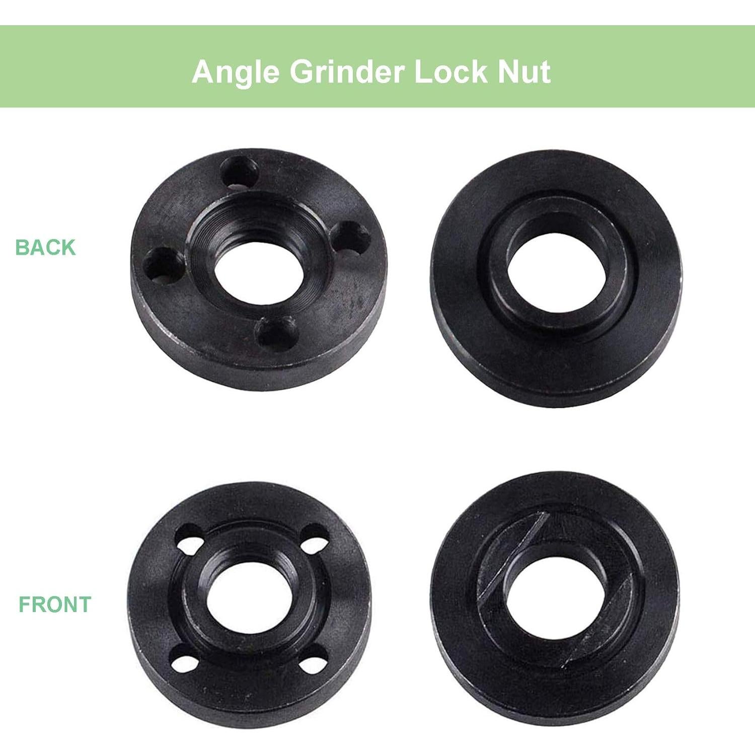 Tuerca de Brida para Amoladora Angular Gekufa 5/8"-11 Negro