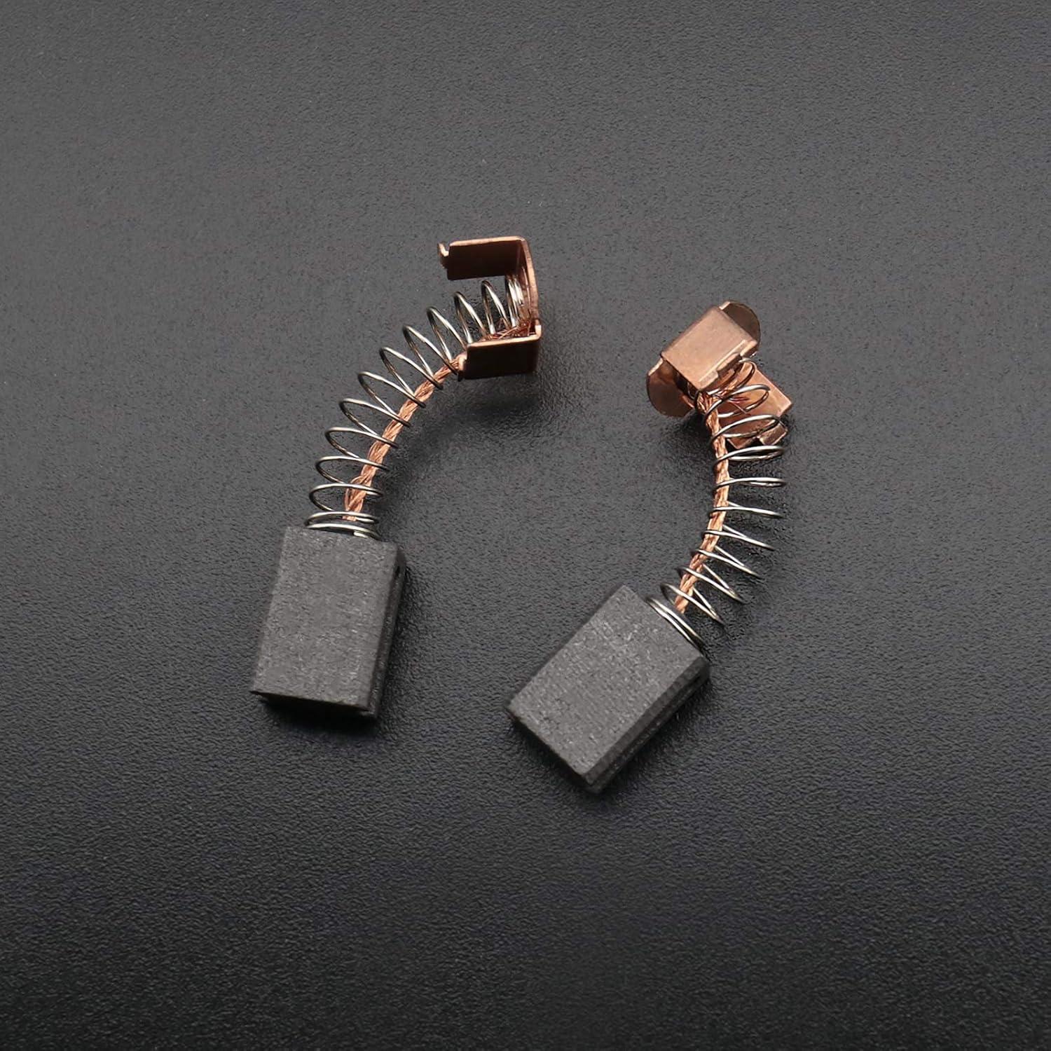 Escobillas de Carbón Crear Idea 2 Pares 12x8x5mm para Amoladora