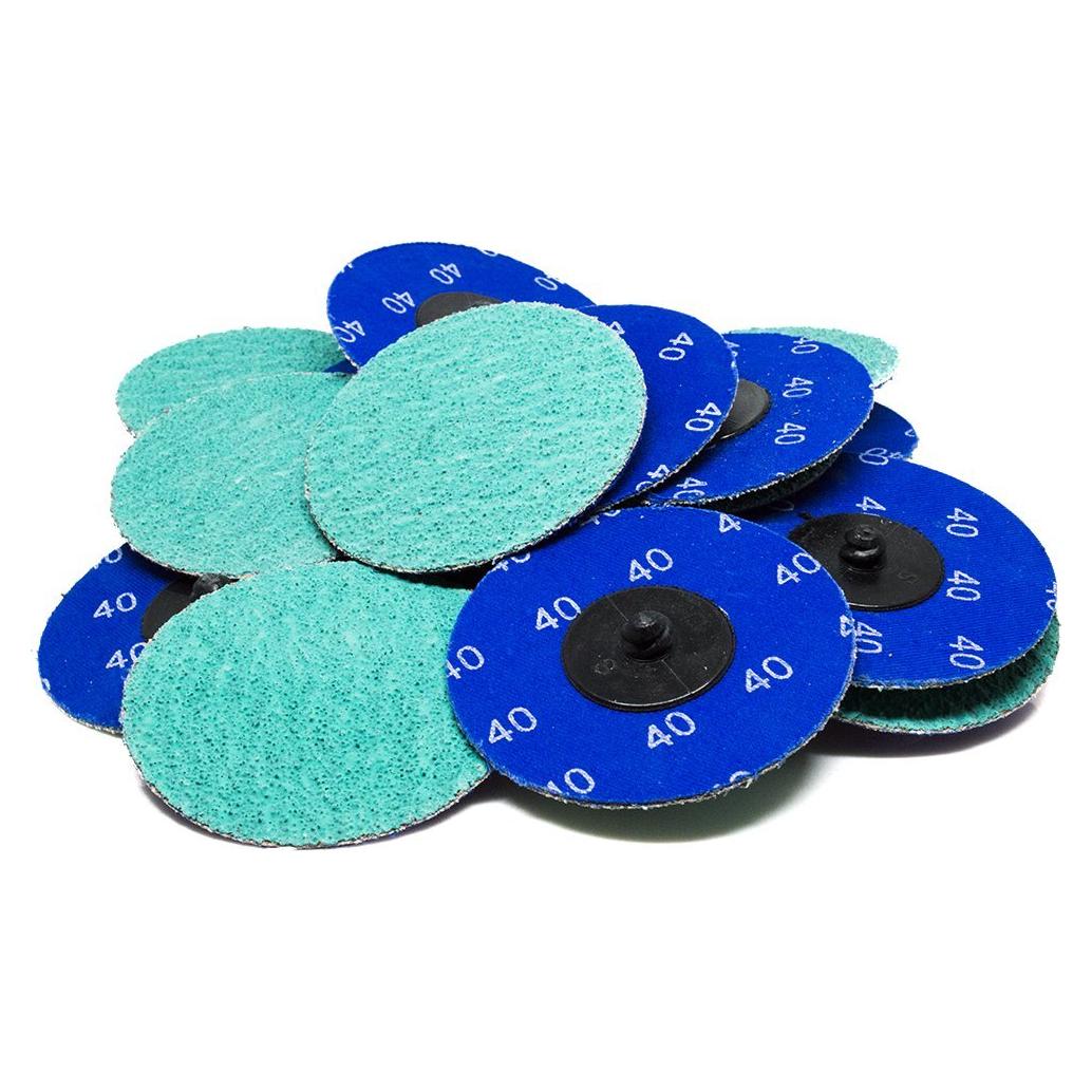 Discos de Lijado 7.62 cm Benchmark Abrasives 40 Grano Zirconia