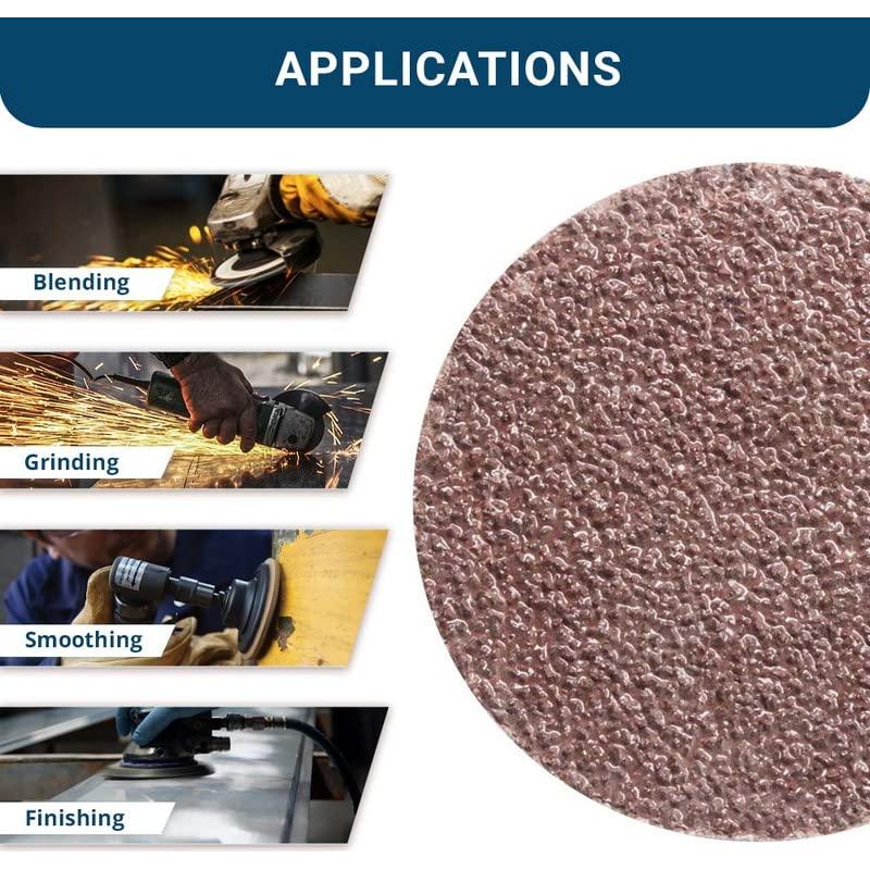 Discos de Lijado 5 cm Benchmark Abrasives 240 Granos Paquete 25