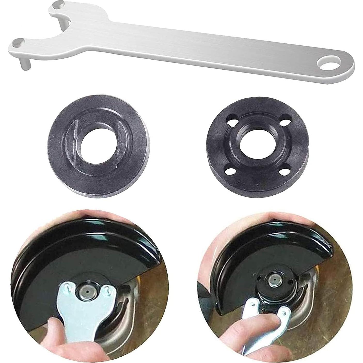 Llave de Tuerca de Brida Angular Homhelar 4.5" 5" Metal