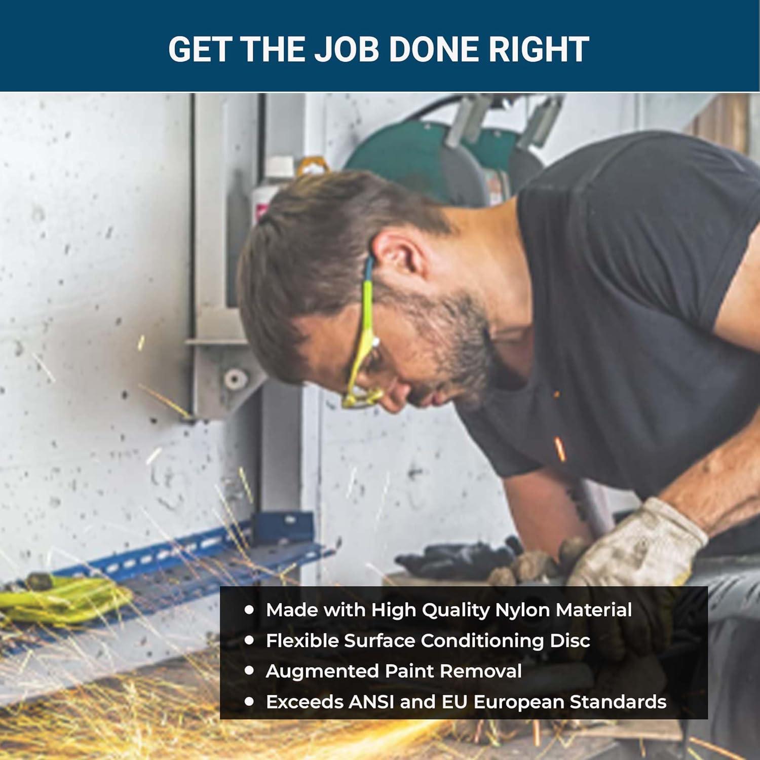 Discos de Lijado 7.62 cm Benchmark Abrasives Grueso - 25 Pzas