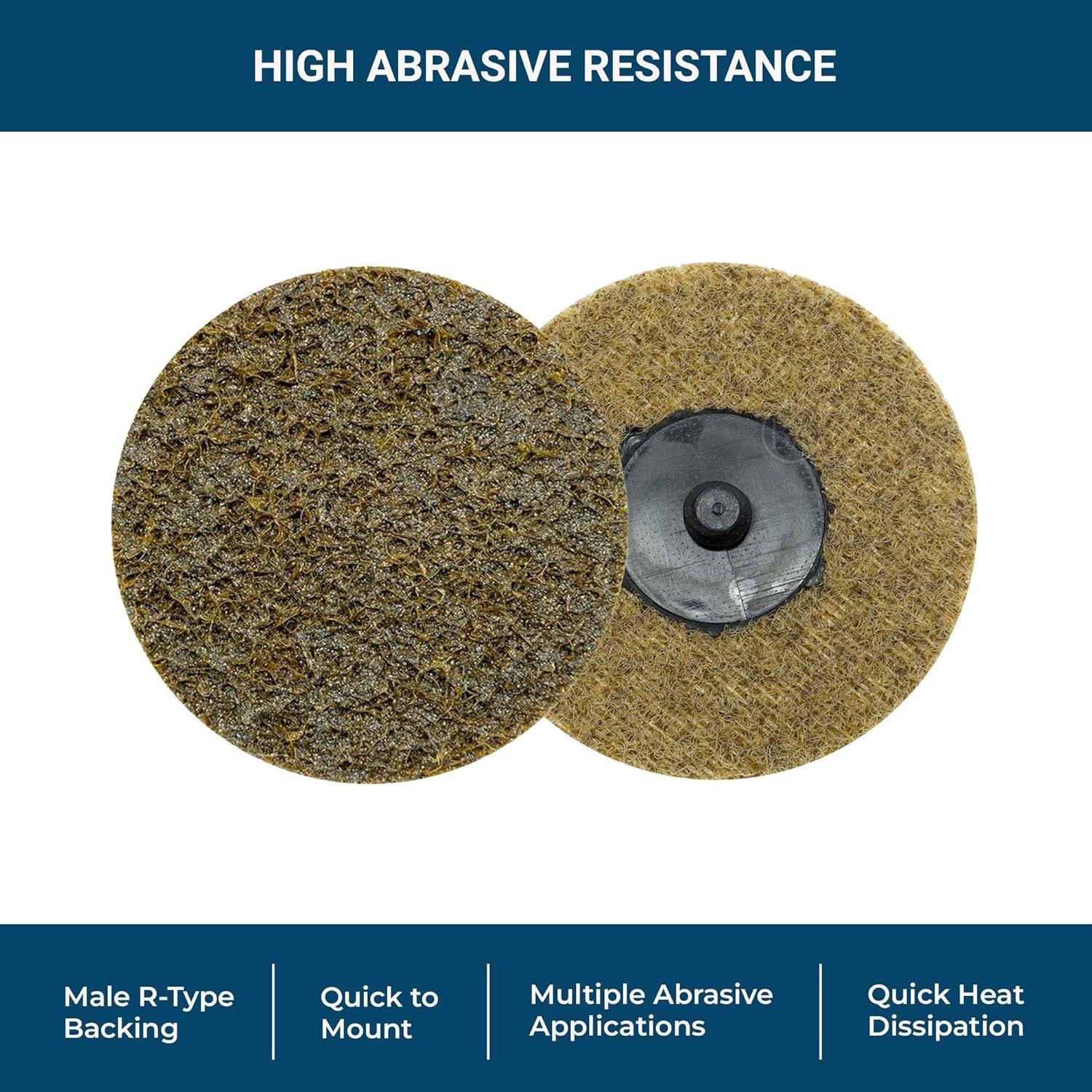 Discos de Lijado 7.62 cm Benchmark Abrasives Grueso - 25 Pzas