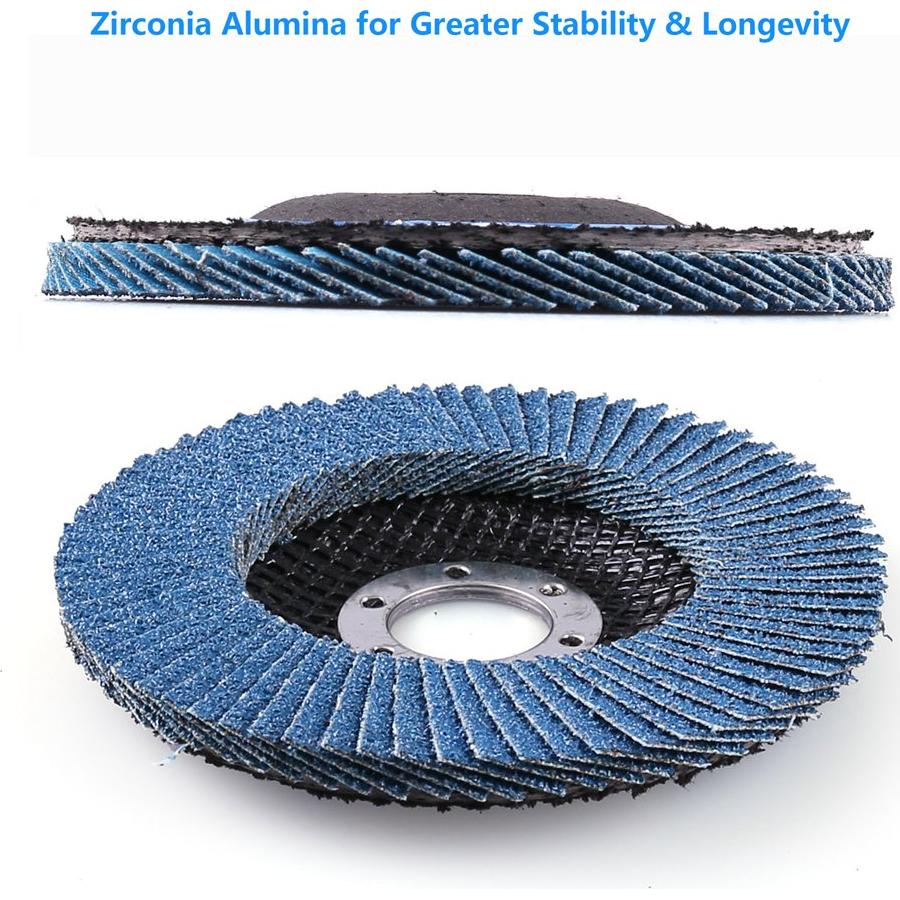 Discos de Aleta 20PCS LotFancy 4.5" Grano Variado