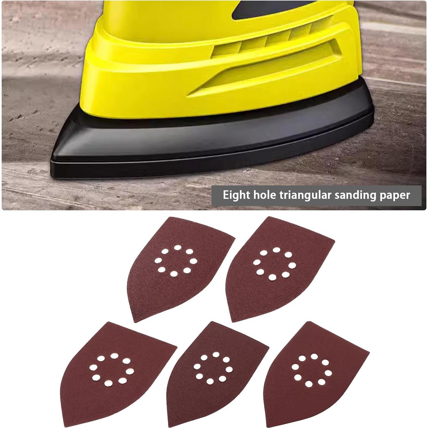 Lijas ECSiNG 50Pcs 105x175mm 8 Agujeros Grano 40-120