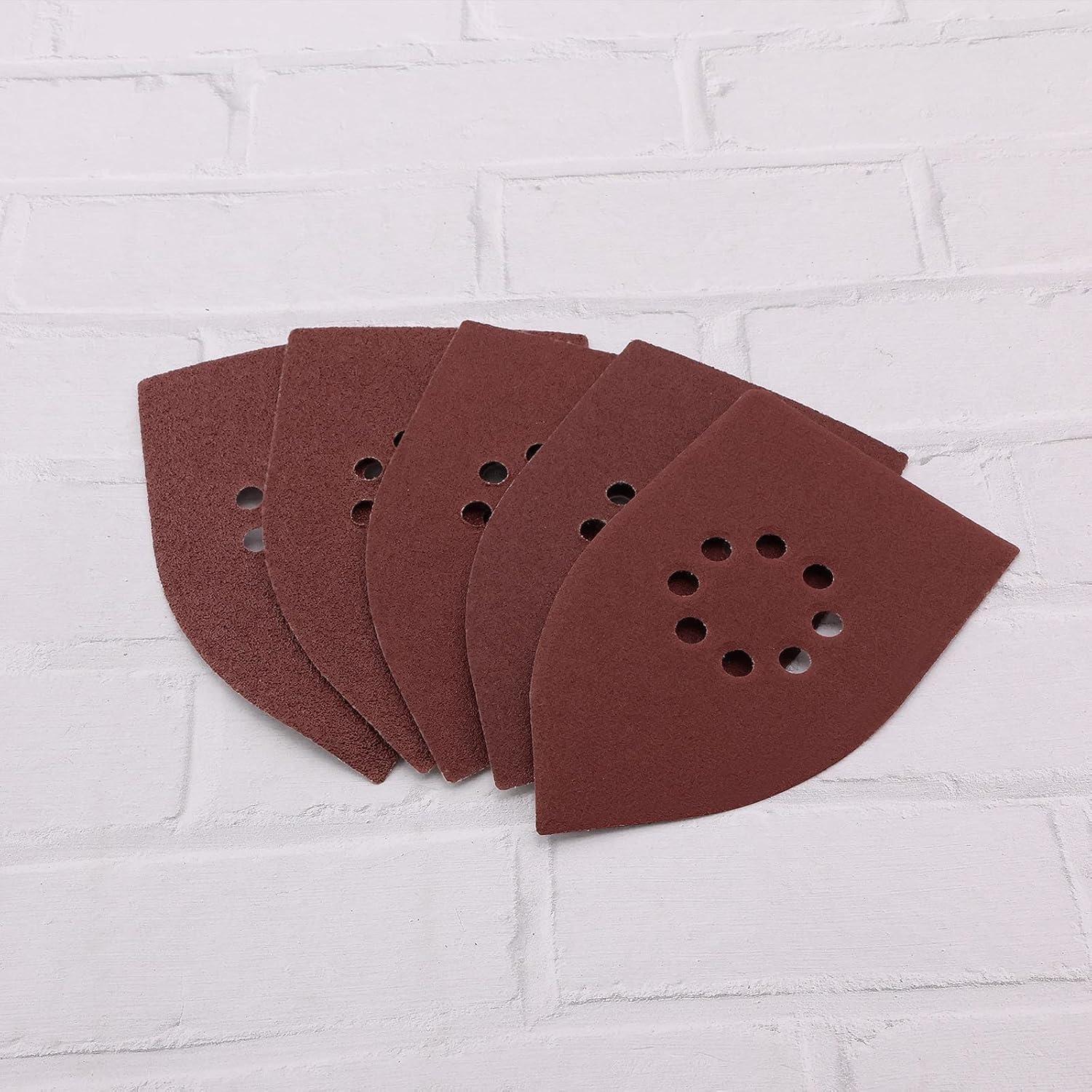 Lijas ECSiNG 50Pcs 105x175mm 8 Agujeros Grano 40-120