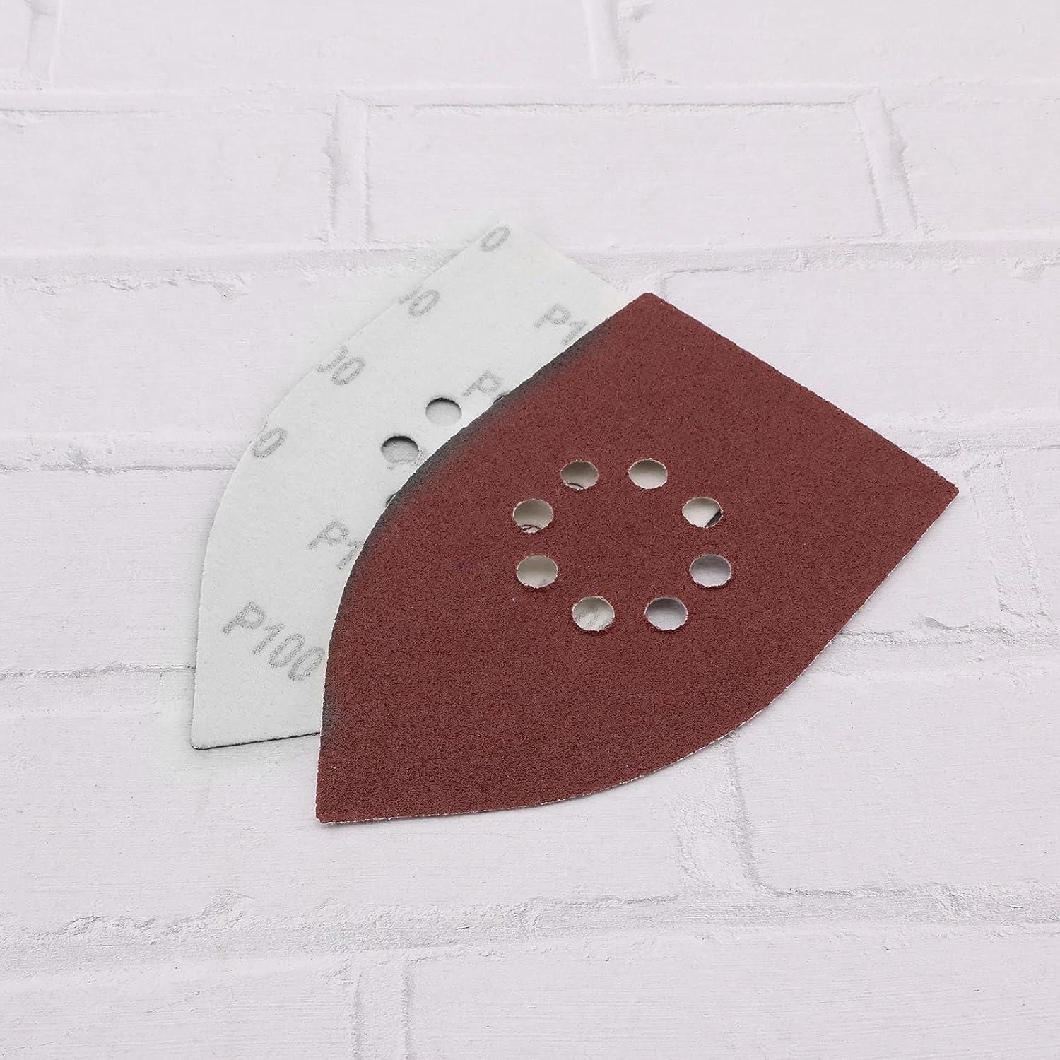 Lijas ECSiNG 50Pcs 105x175mm 8 Agujeros Grano 40-120