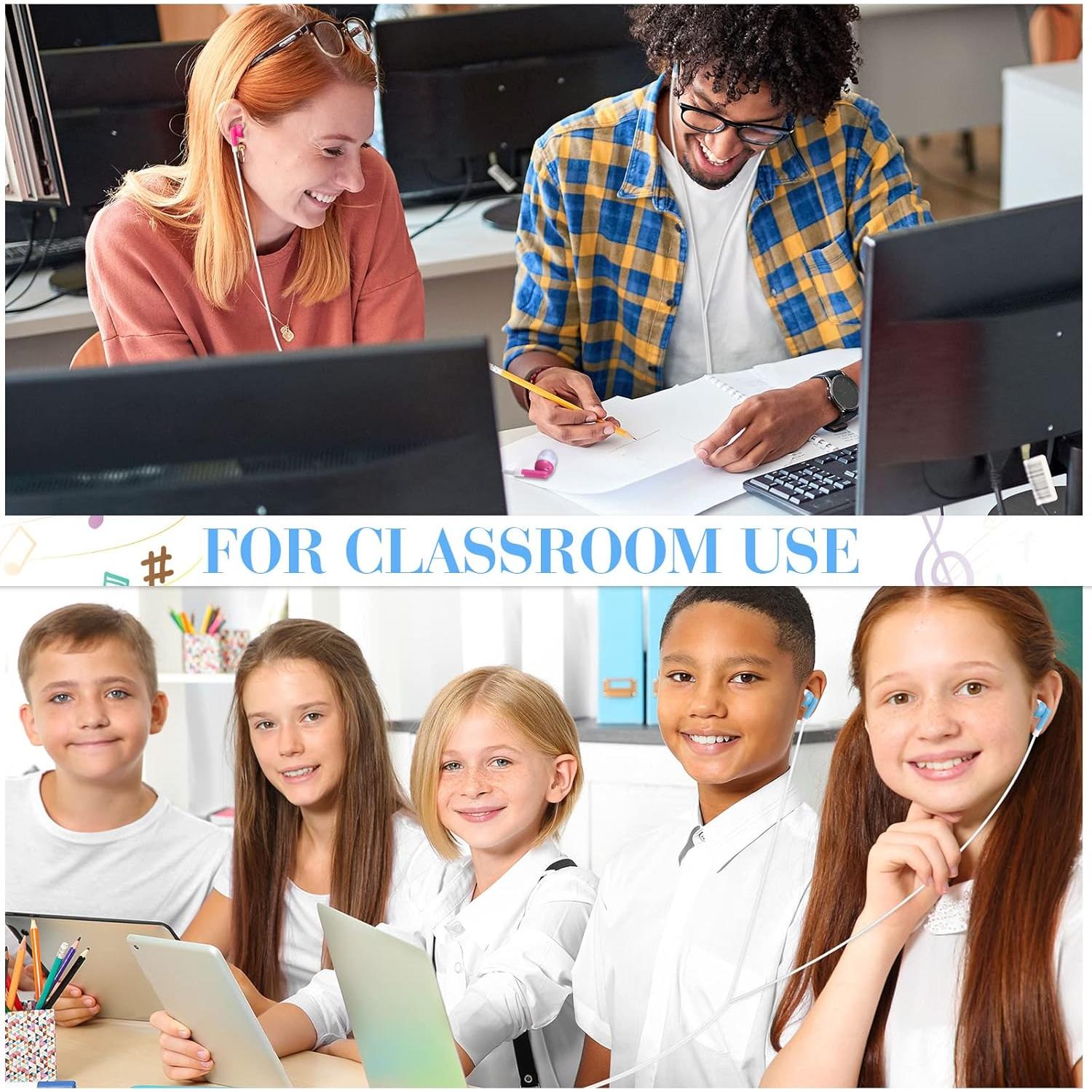 Auriculares a Granel Konohan 60 Piezas Coloridos para Niños