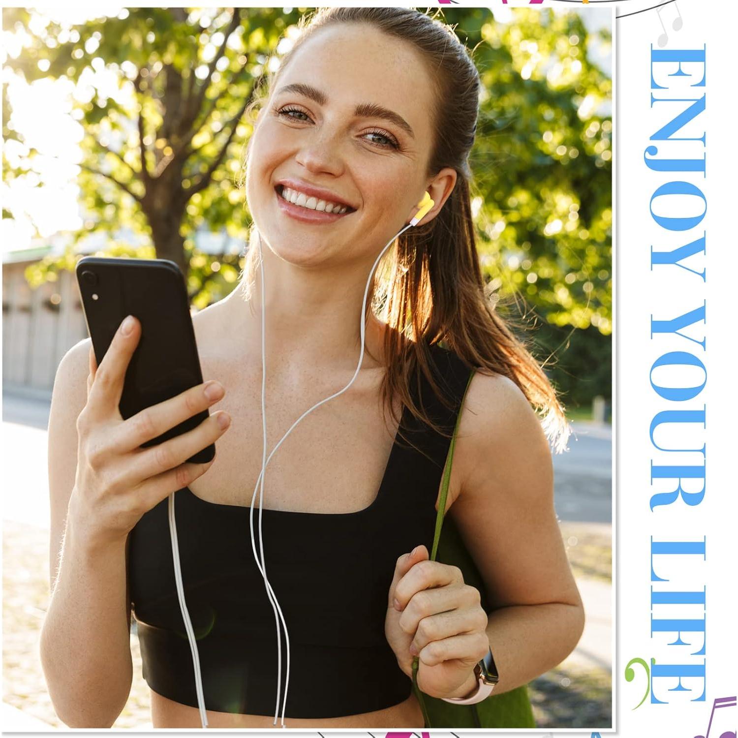 Auriculares a Granel Konohan 60 Piezas Coloridos para Niños