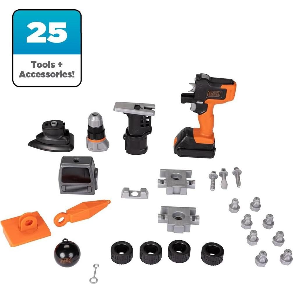 Taller de Herramientas BLACK+DECKER Matrix Junior 25 Piezas
