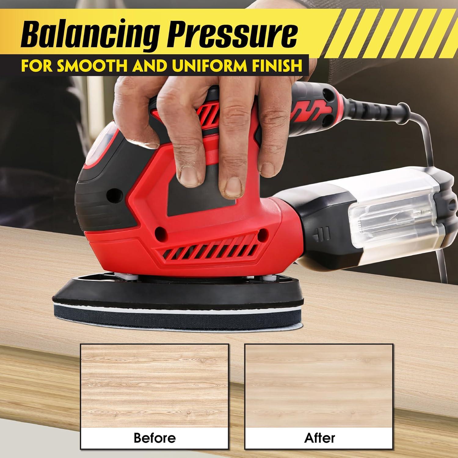 Paquete de 5 almohadillas de lijado TUSGOR X100 para ratón